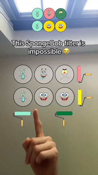 Unleash your creativity with SpongeBob color filter challenge