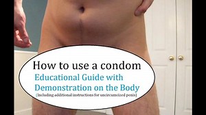 How to use a condom on a penis - 18  educational tutorial on penis #penis #education #educational - YTboob