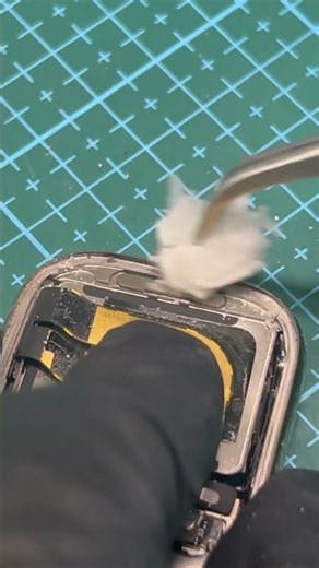 Apple Watch Series 10 Glasreparatur ASMR 🔧⌚ #shorts