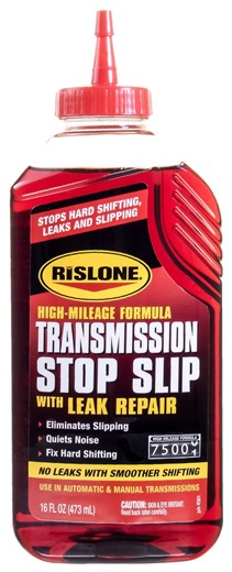 Rislone High Mileage Transmission Stop Slip with Leak Repair, Automotive Additives, 16.9 oz