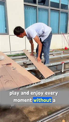 Beyond Wood & Composite: The Unmatched Performance of Aluminum Alloy Flooring #AluminumFlooring