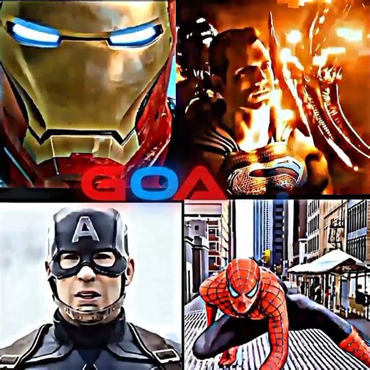 Best Superhero OAT #dc #marvel #ironman #captainamerica #superman #spiderman #batman #edits