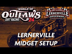 Lernerville Custom setup for the Midgets World of Outlaws Dirt Racing 24