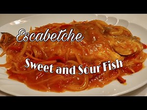 Escabeche | Sweet And Sour Fish Recipe | The Wanderlust Family | Filipino Dish