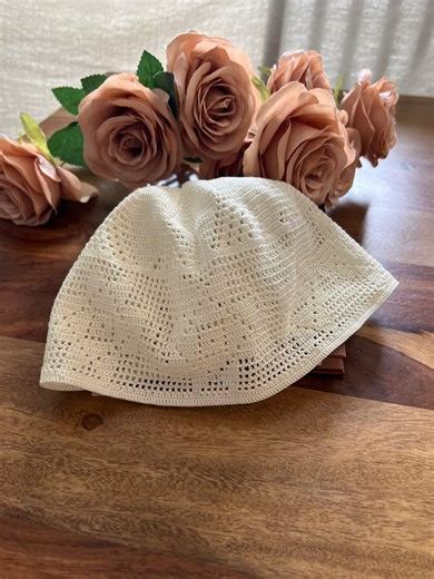 Vintage 1960s Crochet Cloche Hat, Petite Lace Summer Boho Style - Etsy