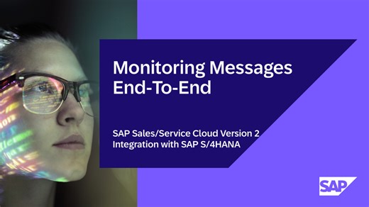 Monitoring Messages End-To-End in SAP S/4HANA, SAP Integration Su