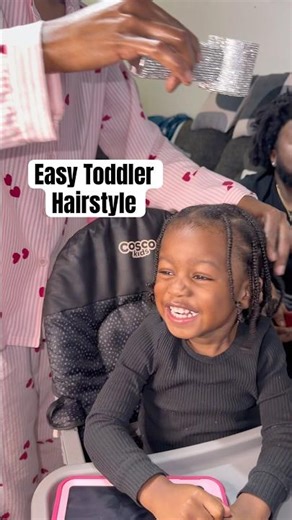 Easy toddler boy hairstyle 💙. His hair is getting so long 😍😍 #fyp #toddlerhairstyles #boymom