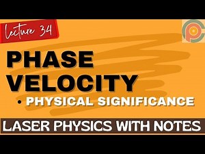 Phase Velocity | Physical significance of phase velocity