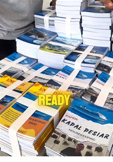 Restock Buku Belajar Cruise Line yang Seru