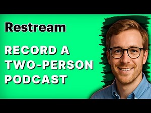 How to Record a Two-Person Podcast in Restream Studio [2026 Full Guide]