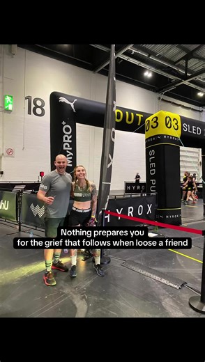 Posting these here because I don’t want to loose memories of 2021. So glad my husband found these videos. #grief #hyrox #hyroxdoubles