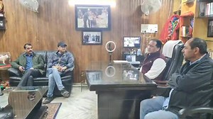 J&K Newspapers coordination committee meeting with editors of Jammu Based newspapers at Dailytaskeen complex Jammu | Daily Taskeen