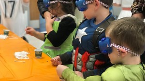 Local kids test spooky experiments in Halloween science lab