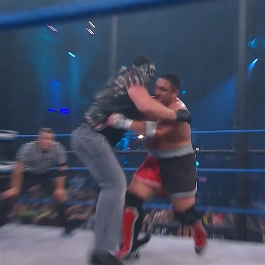 Today in #TNAHistory: Kurt Angle and Samoa Joe united to defeat Aces and 8s. (iMPACT! Jan. 3, 2013) Use code TNAHISTORY for one free month of TNA and watch EVERY episode of #TNAiMPACT ever: https://tnawrestling.com/subscribe | TNA Wrestling