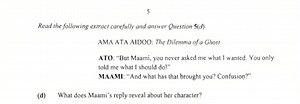5Read the following extract carefully and answer Question 5(d... | Filo