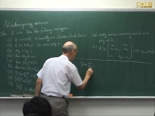 矩阵分析(Matrix Analysis), 转自台湾交通大学视频公开课
