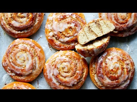 Große Nussschnecken wie aus der Bäckerei