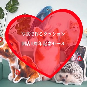 世界にひとつだけ♪ 好きな写真で作るオーダーメイドクッション | Your Photo Cushion Pillow