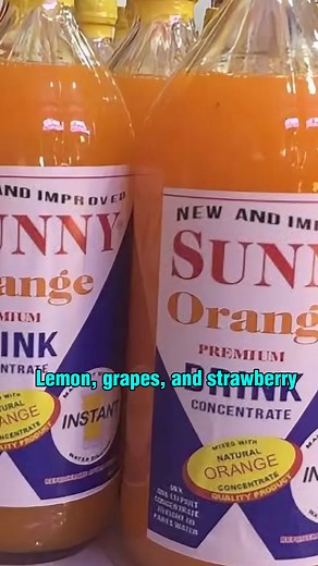 SUNNY ORANGE In the 1980s and 1990s, Sunny Orange became a nostalgic part of Filipino childhood. It was a juice concentrate that every kid knew, especially during school and family gatherings. Packaged in simple bottles with bright, almost too-orange colors, Sunny wasn’t the fanciest drink, but it was affordable. Families loved it because one bottle could be mixed with water to make several glasses of juice. It became a staple in birthday parties and baon for kids, often carried in Coleman jugs.