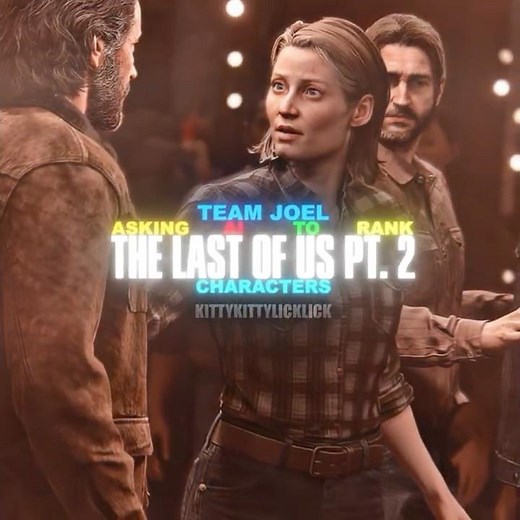 Asking AI To Rank Each Character [4K] | #TLOU #TLOU2 #TheLastOfUs #Shorts