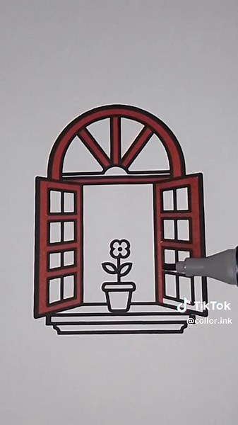 Leveza na música e no desenho ❤️ #draw #videosatisfatorio #videoparastatus #coloring #coloringtutorial #mydraw