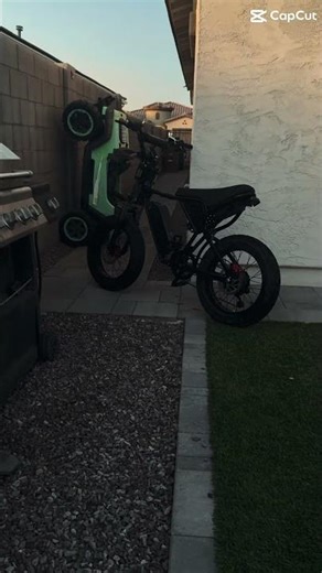 Should i get Crome forks or black? #ridstar #electricbike #bikelife #mtb #fyp #viral #virl