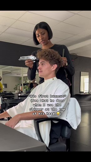 #getfadedcpt #buzzcut #clientreaction #beforeabdafter #haircut #viral #hairtrends #transition