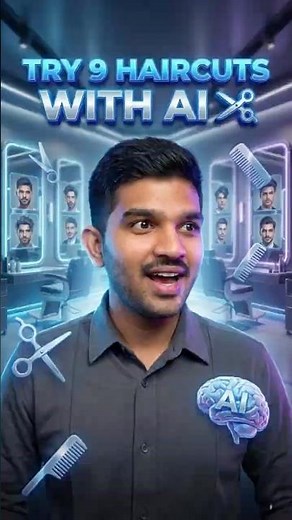 Try 9 Haircuts on Your Face With AI 💇‍♂️