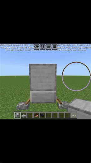 How to build a robot 🤖 in minecraft bedrock edition #shortfeed