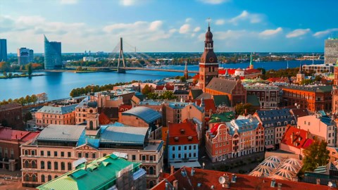 Waikiki Beach and Diamond Head view