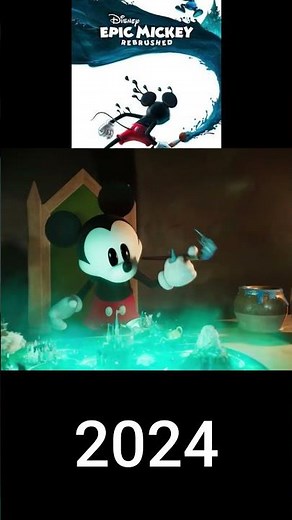 Evolution of Mickey Mouse Graphics