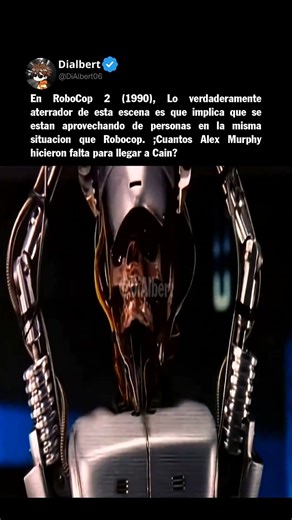 En RoboCop 2 1990, Lo verdaderamente aterrador de esta escena es que implica q