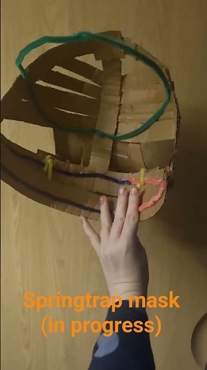 making a springtrap mask