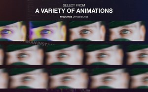 FCPX插件-24种图像像素抖动波纹平移反转缩放转场过渡 TransZoom Pixel