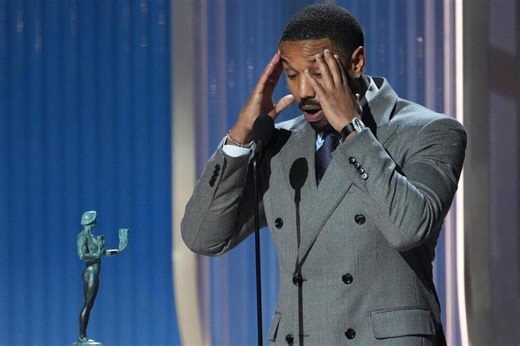 'Sinners,' 'The Pitt' and 'The Studio' win big at Actor Awards