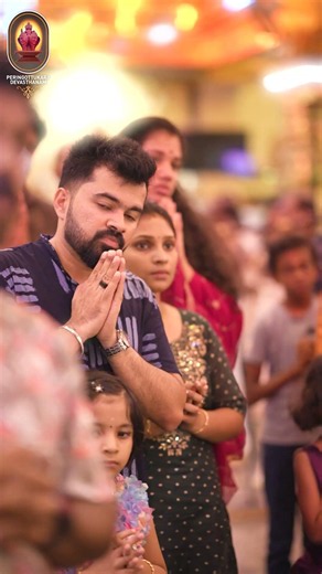 In the presence of Vishnumaya Swami, fear disappears and faith becomes strength 🙏