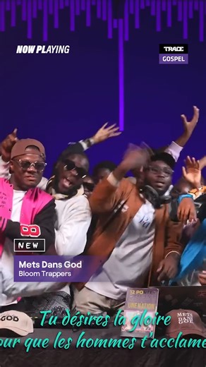 653K views · 18K reactions | "Que sert-il à un homme de gagner tout le monde, s'il perd son âme ?" Marc 8:36 'METS DANS GOD' du groupe Bloom Trappers Officiel, est en rotation en ce moment sur votre chaîne! Retrouvez désormais Trace Gospel sur Canal+ 294 et profitez du meilleur de la musique Gospel au quotidien ! ✨ #NowPlaying #MetsDansGod #BloomTrappers #HomeOfGospelMusic #WeAreGospelCulture #TraceGospel | TRACE Gospel | Facebook
