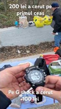 Casio G-shock si smart watch chinezesc de vanzare in talcioc la Iasi. Vezi clipul integral pe canal