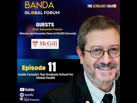 Inside Canada’s Top Graduate School for Global Health | Dean Franco