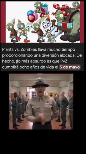 Feliz cumpleaños #pvz#plantsvszombies que fue y será uno de mis juegos favoritos 🥳