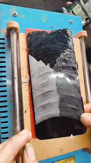 OCA Glass replacement 📲🛠️✅ iQOO mobile #mobilerepairing #shortvideo