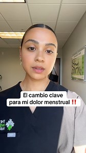 El mayor impacto en mi dolor menstrual? Cambiar mi alimentación. 拏...