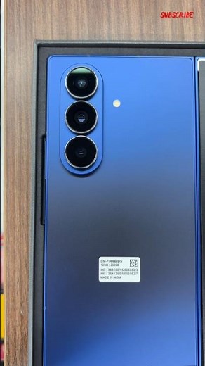Samsung Galaxy Z Fold 7 Unboxing & Hands-On: Blue Shadow #GalaxyZFold7Samsung #GalaxyZFold7Unboxing