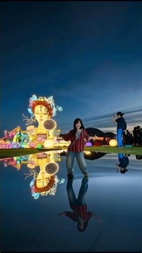 🎭 Copines - Aya Nakamura | Mirror Dance on Water | Mid-Autumn Night 💧