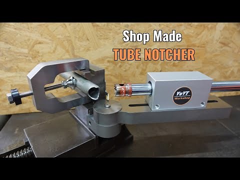 How to Build a Tube Notcher for Perfect Pipe Joints – DIY Workshop Tool