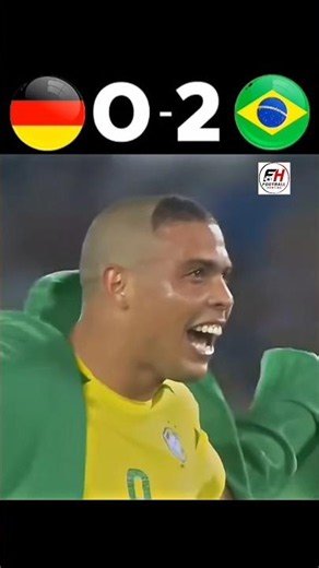 Brazil 🇧🇷 vs Germany 🇩🇪 2002 World Cup Final 🔥 Ronaldo Nazário Double Goal 😱
