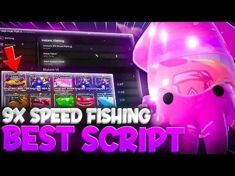 Fish It Script *NO KEY* - Instant Catch, Max Luck, Auto Fish, Get Any Rod & Fish Spawner! 🎣⚡