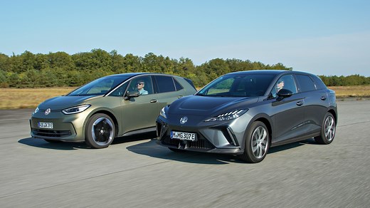 MG4 Electric, VW ID.3: Test - AUTO BILD