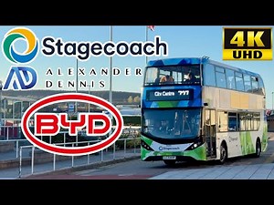 [Stagecoach Highlands Bluebird: 727 CityCentre to Aberdeen Airport, Kittybrewster] Enviro400City BYD