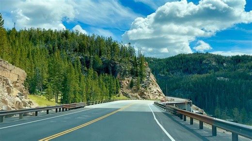 86K views · 2.4K reactions | Beartooth Highway, U.S. Hwy 212, near Beartooth Falls, Wyoming. | Just Drive America | Facebook